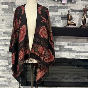 Karma Women's Sweater Poncho One size